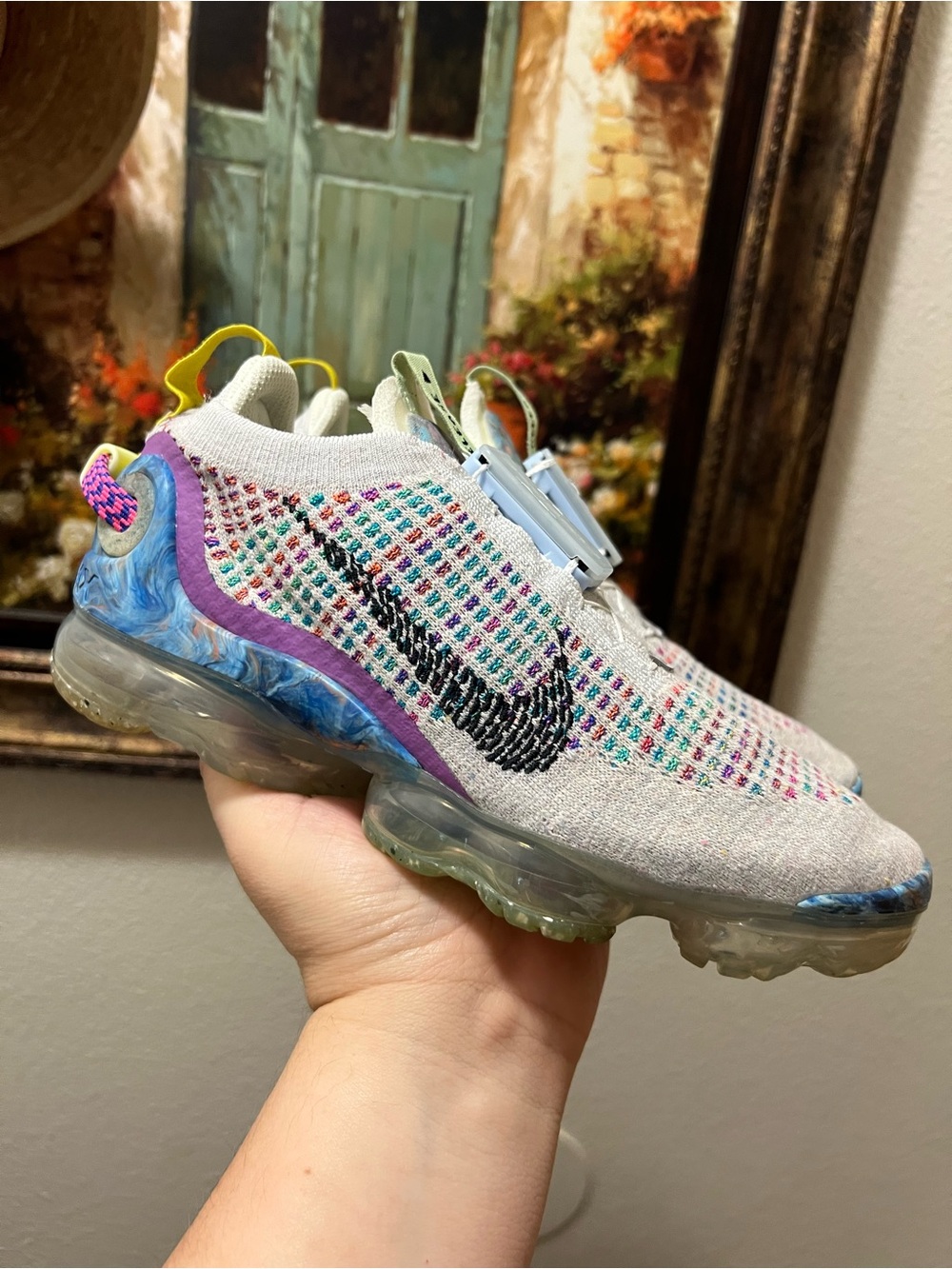 Nike Air VaporMax 2020 Pure Platinum Multicolor (Women's) sneakers